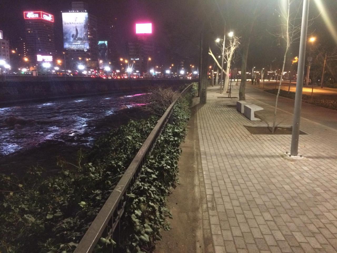 圣地亚哥Departamento De Lujo 1 En Barrio Bellavista公寓 外观 照片